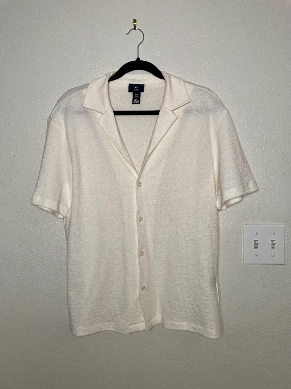 Zara Ivory Button Down
